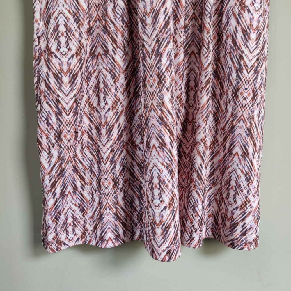 Eddie Bauer Women's Aster Crossover Dress Dusty Rose Large - Picture 5 of 9